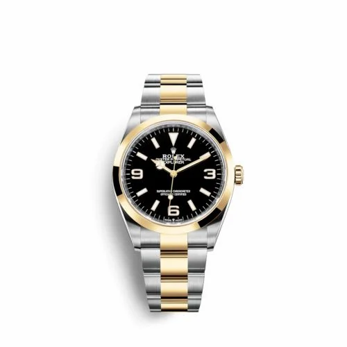 Rolex Explorer 36 Stainless Steel / Yellow Gold 124273-0001 (m124273-0001)